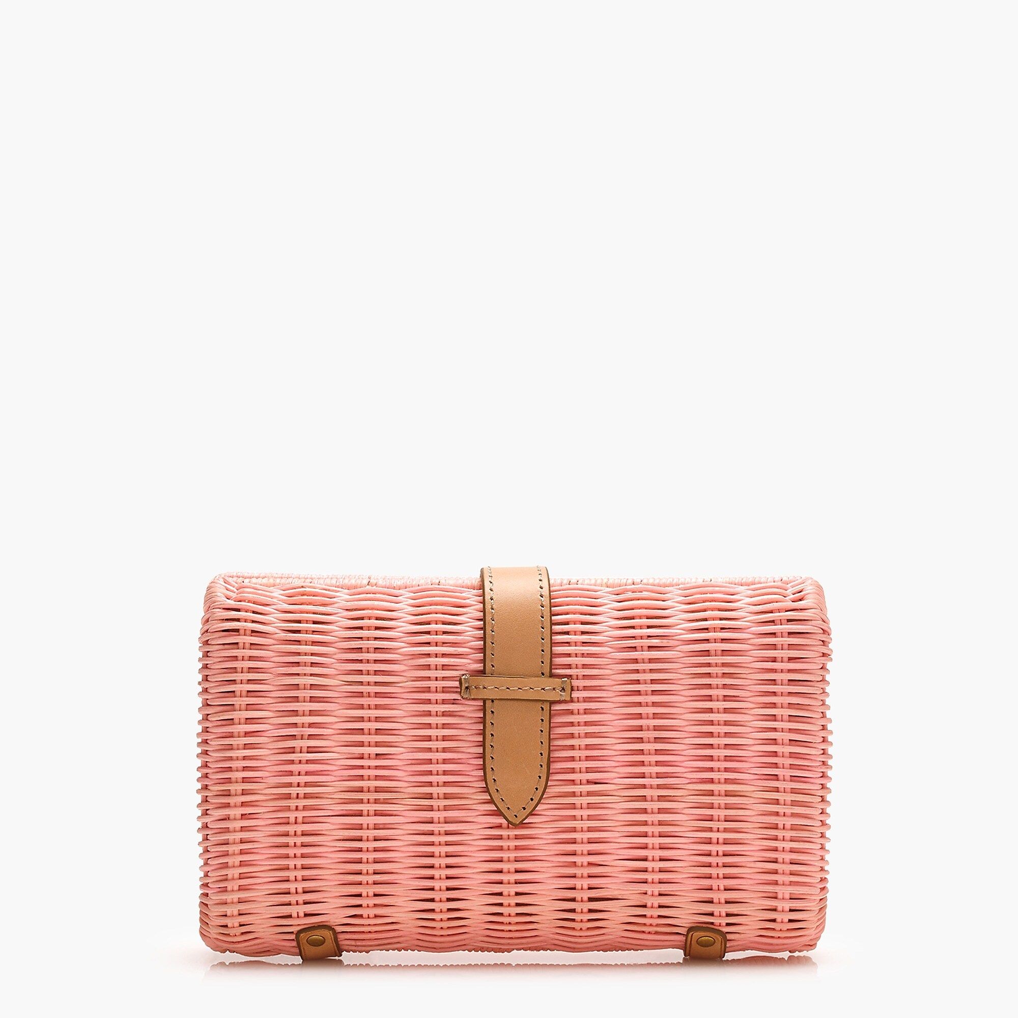 Rattan clutch | J.Crew US