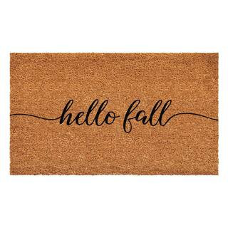 Hello Fall Doormat, 30" x 48" | The Home Depot