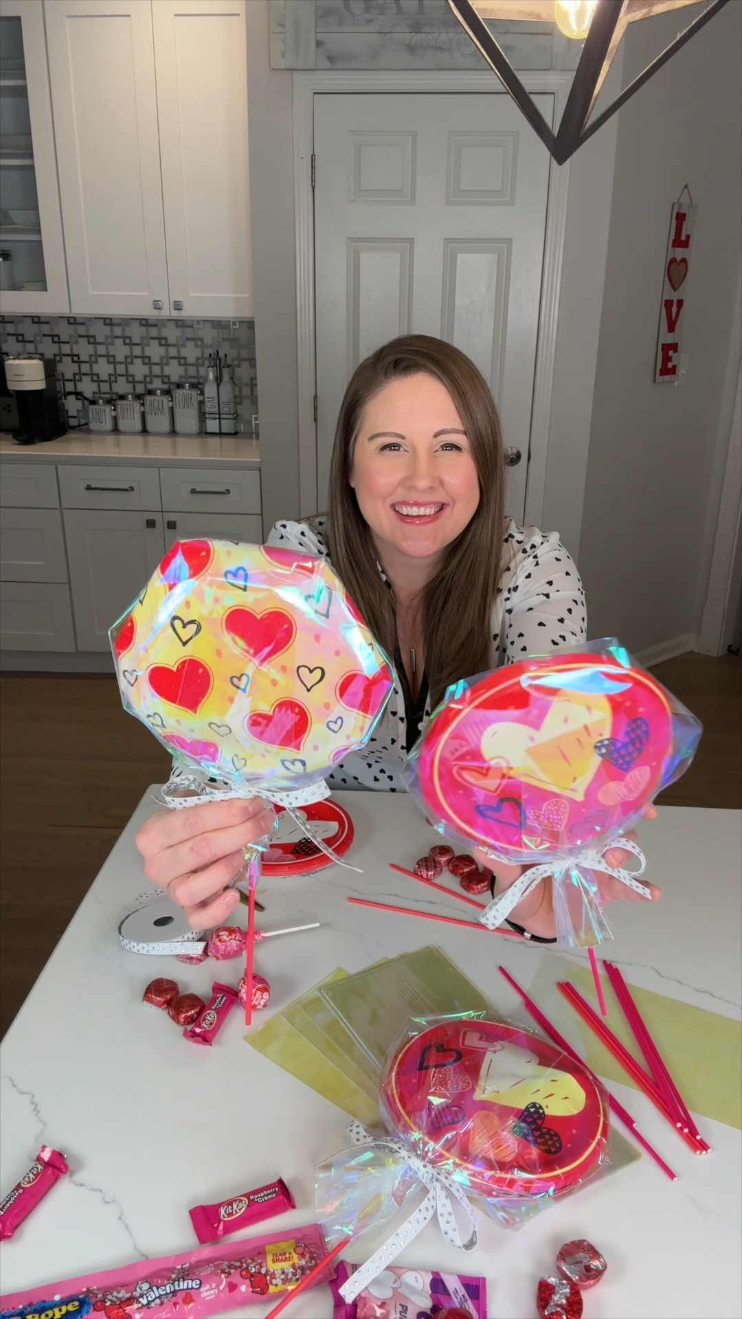 These DIY Valentine’s Day Lollipops are such a cute way to send in all of those Valentine’s treats, save this!  Any kid would be excited to open up one of these and find special treats inside.  #valentinesday2024 #valentinesdaydiy #valentinestreats 

#LTKSeasonal #LTKparties #LTKfamily
