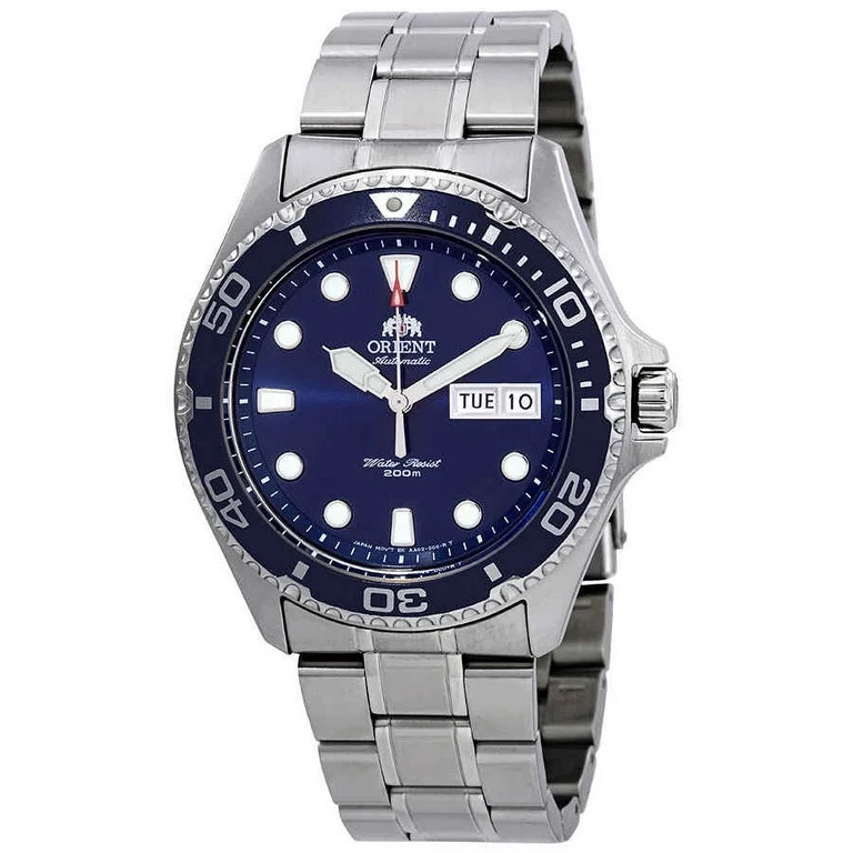 Orient Ray II Automatic Blue Dial Men's Watch FAA02005D9 | Walmart (US)