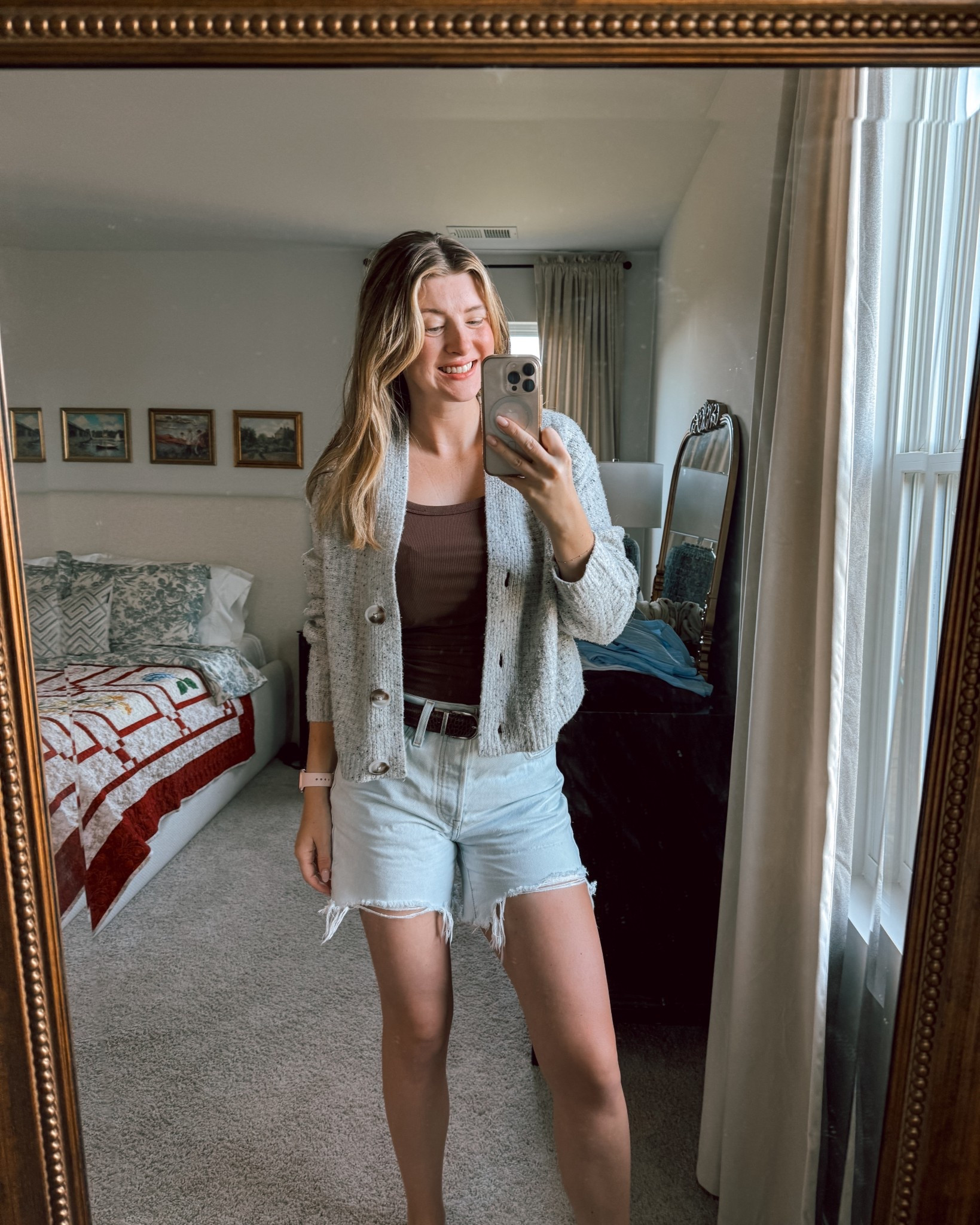 Levi’s has a Labor Day sale! Everything is 30% off site wide.  I LOVE these mid-thigh dad shorts so I linked these and some other cute jean shorts from their site. They’re so cute for a fall outfit with a sweater or light jacket. 

My tank top is a super affordable Walmart tank top. I love their basics for layering! 

#falloutfits #falltransitionoutfits #labordaysale #levissale


#LTKStyleTip #LTKSaleAlert #LTKFindsUnder50