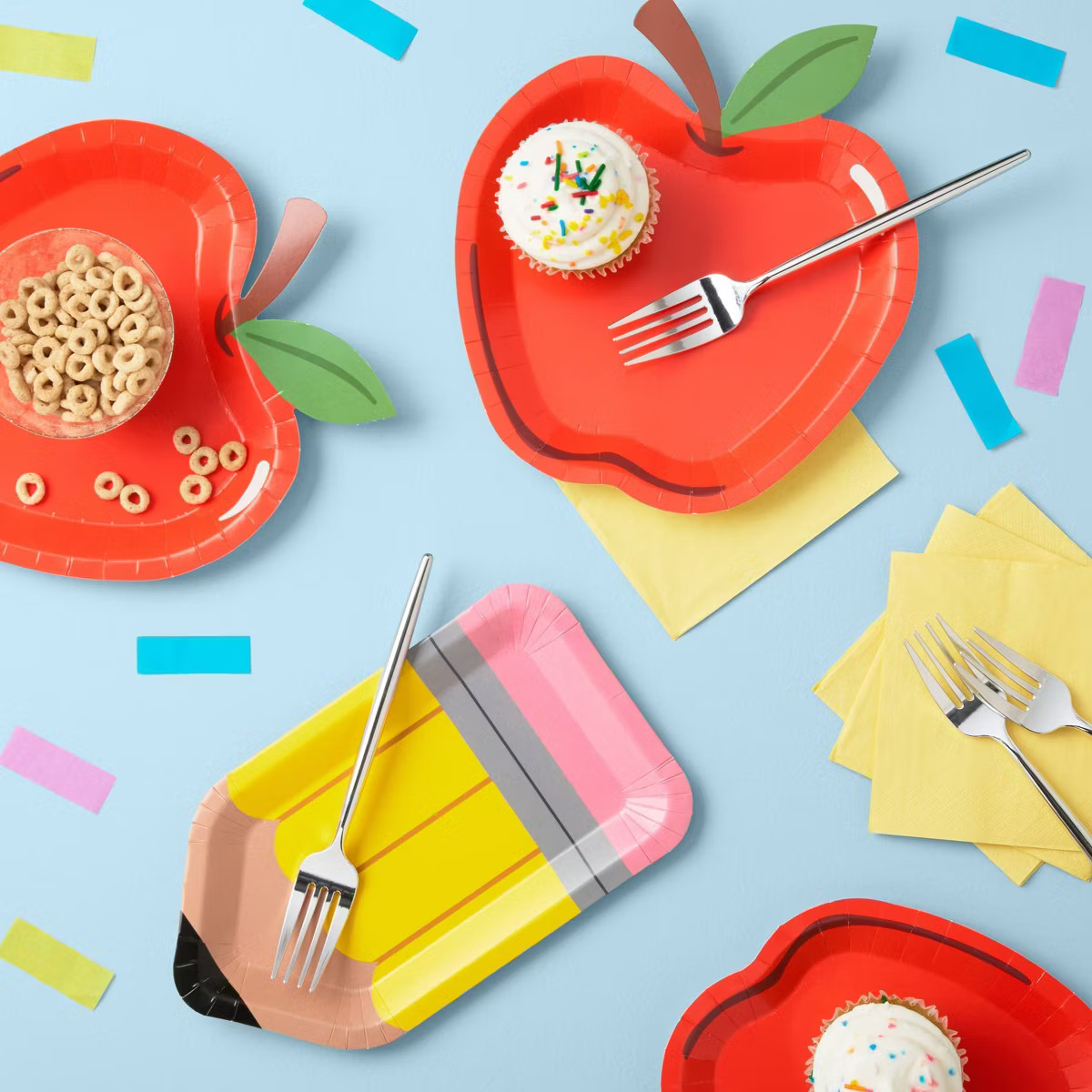 10ct Apple Shaped Snack Plate - Spritz™ | Target