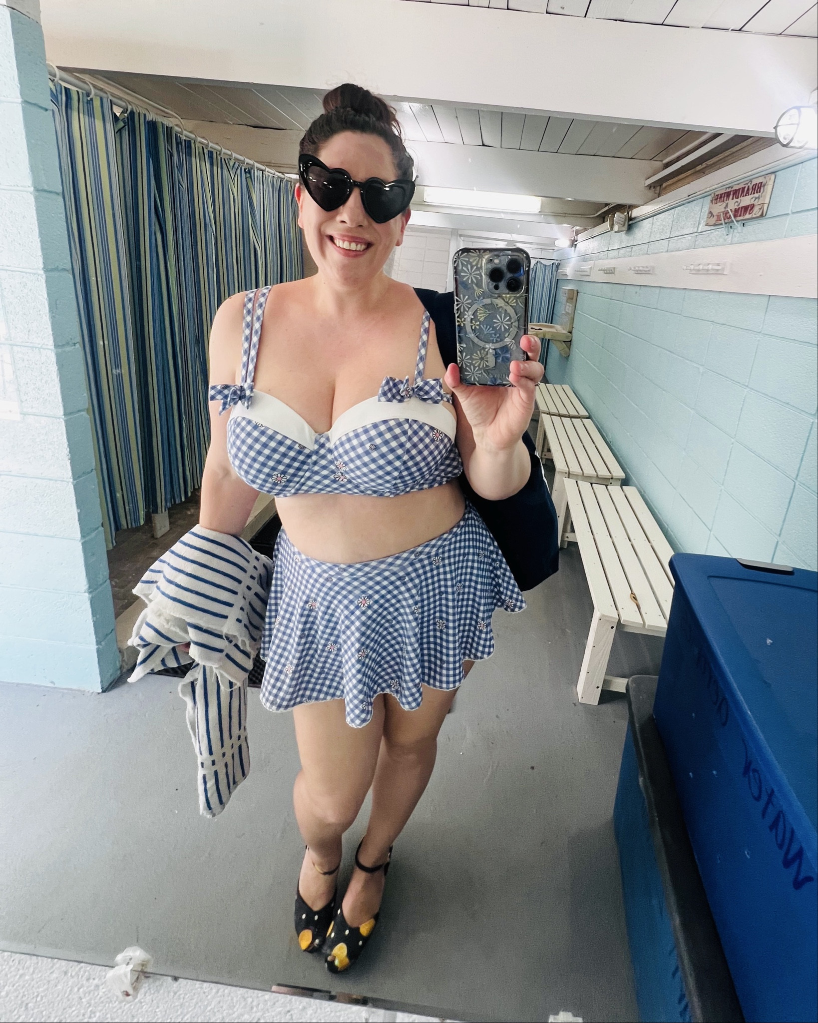 Poolside in blue gingham. 💙#LTKSummerEdit

#LTKSwim #LTKSeasonal