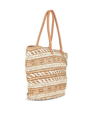8 Other Reasons Straw Tote in Tan from Revolve.com | Revolve Clothing (Global)
