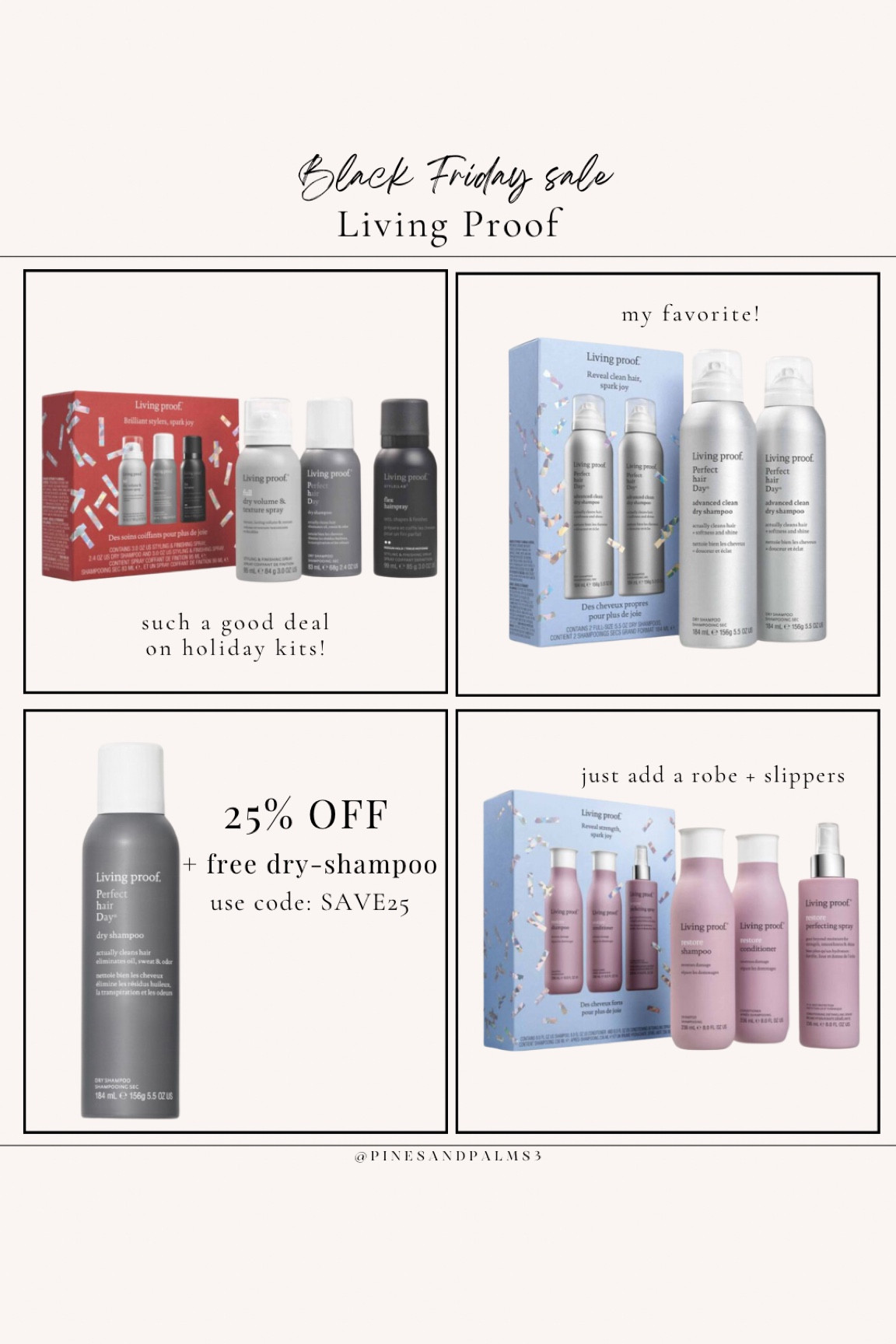 Living Proof sale

Gifts for her, gifts for mom,
Teen, girlfriends

#LTKHoliday #LTKBeauty #LTKGiftGuide