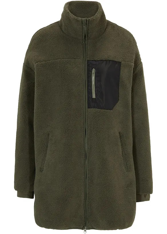 Teddy-Fleece Jacke | Bonprix DE