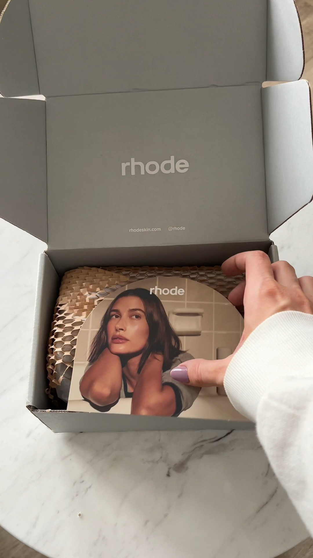 rhode skin unboxing 

#LTKBeauty