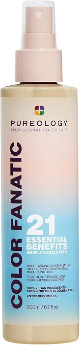 Pureology Color Fanatic Multi-Tasking Leave-In Spray - Detangling & Frizz Control, 21 Benefits fo... | Amazon (US)