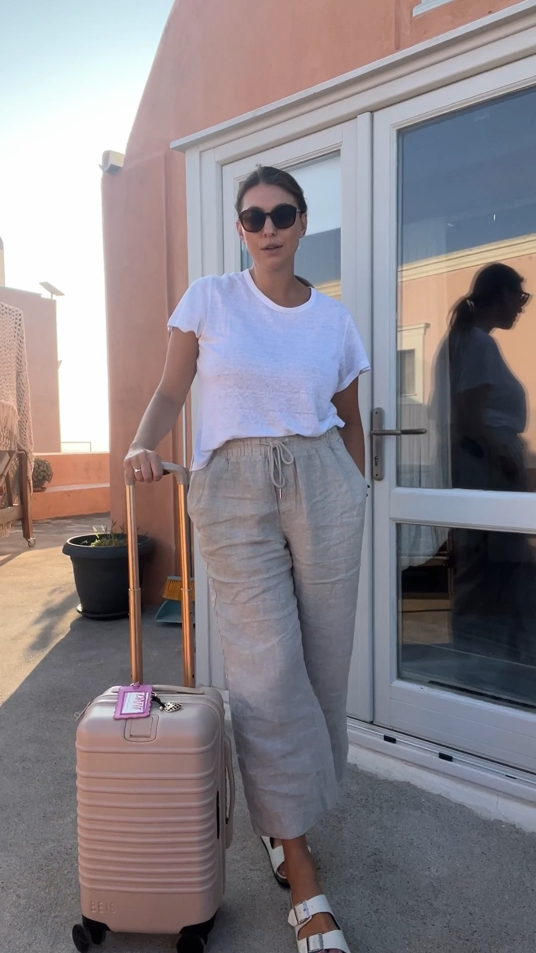 Summer airport outfit idea / full linen outfit so breathable for summer 




Airport travel outfit | airport | airport outfit | airport travel | airport outfit summer | airport look | airport travel | travel outfit 

#LTKTravel #LTKMidsize #LTKFindsUnder100