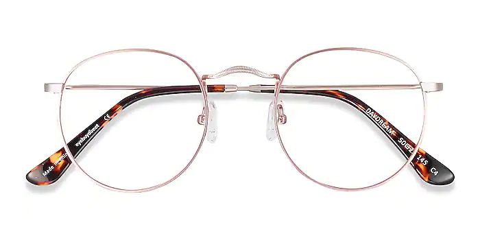 Daydream Round Rose Gold Glasses for Women | Eyebuydirect | EyeBuyDirect.com