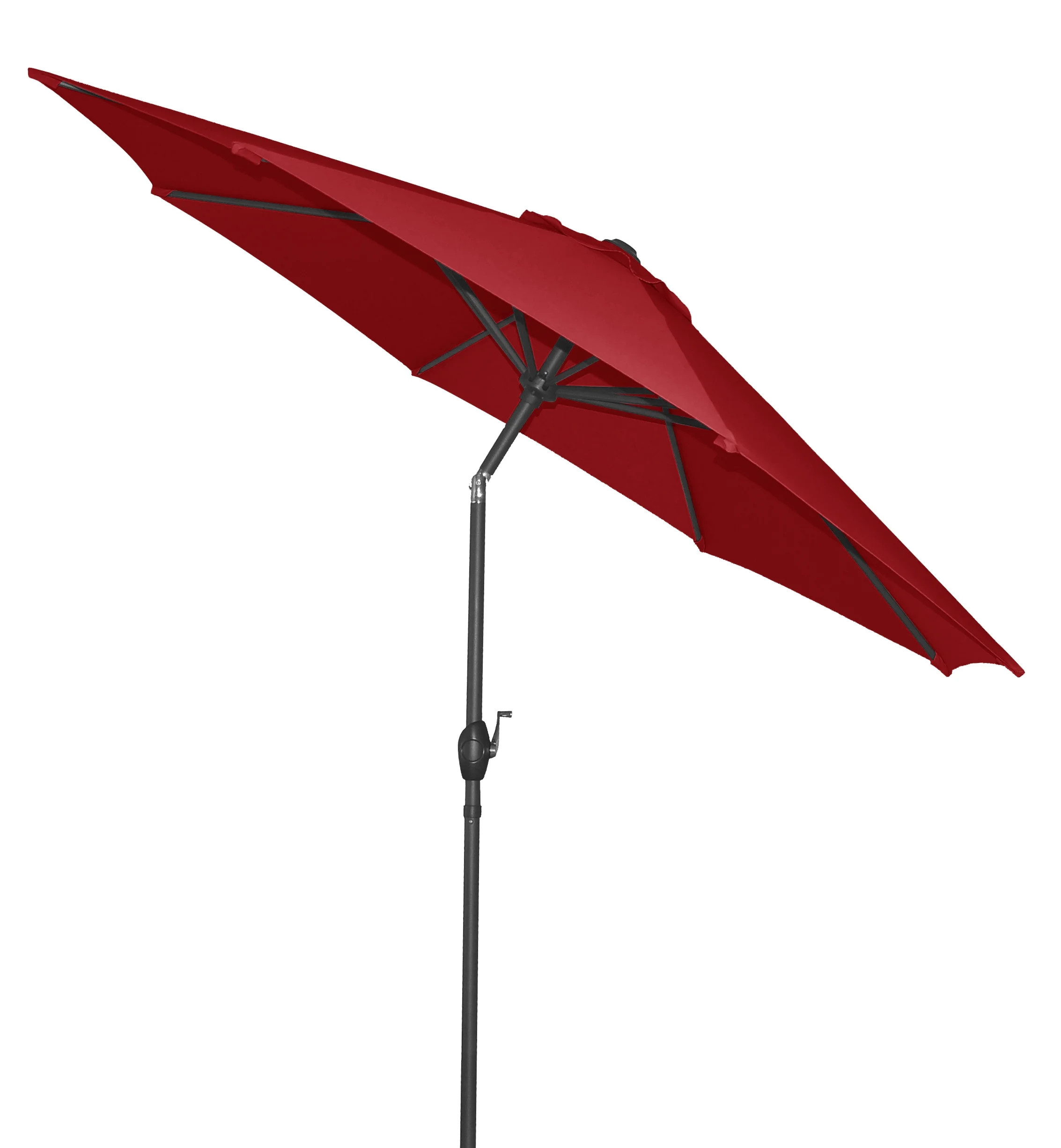 Mainstays 9' Outdoor Tilt Market Patio Umbrella - Really Red | Walmart (US)