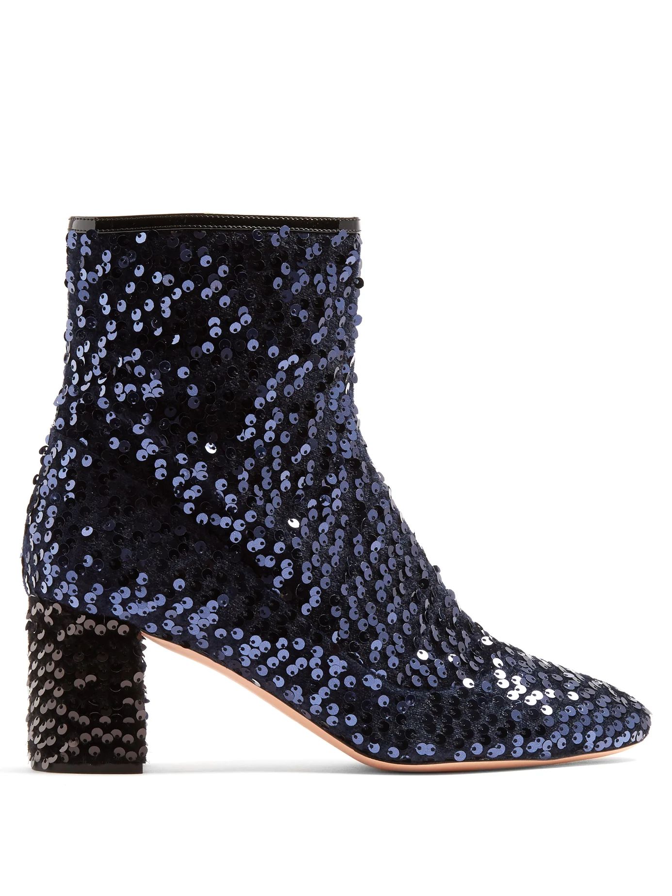 Sequin-embellished ankle boots | Matches (US)