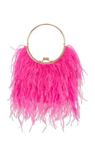 Penny Feathered Frame Bag
                    
                    olga berg | Revolve Clothing (Global)