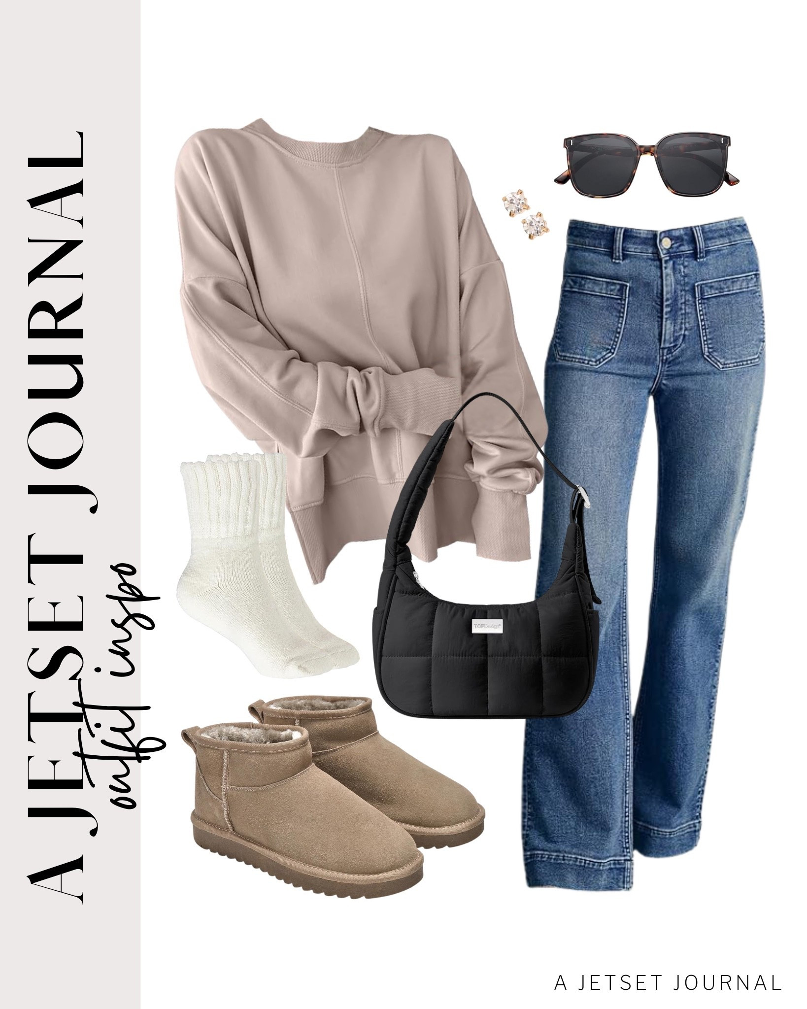 I love this cozy and cute outfit combo because it’s easy to wear and perfect for any day of the week!
pullover top, hobo bag, wide leg jeans, square sunglasses, viral style, casual outfit idea, running errands, transitional outfit, winter style, comfy shoes, trendy look, capsule wardrobe, amazon finds, affordable style, fall to winter outfit idea

#LTKSeasonal #LTKU #LTKFindsUnder50