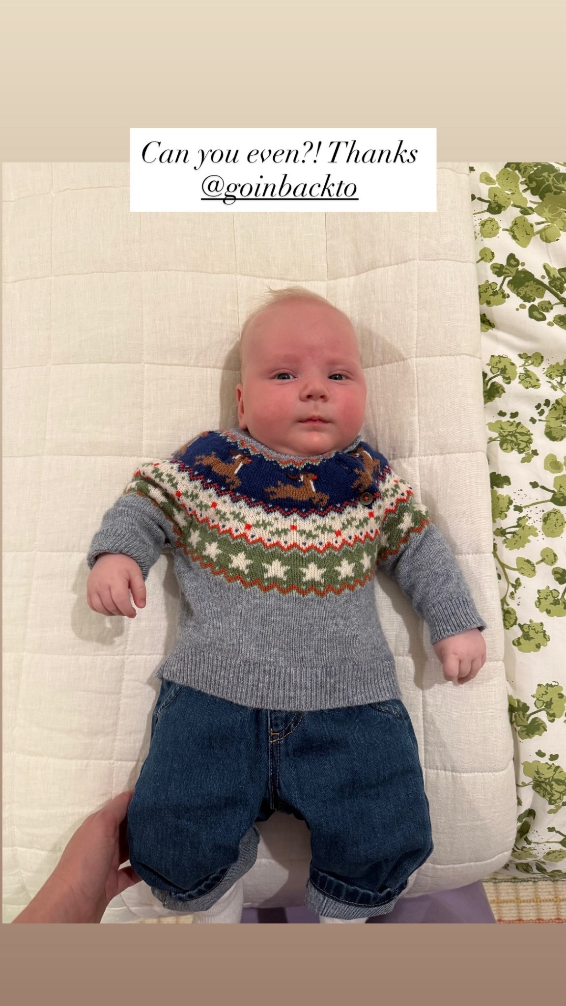 Can you even?! Baby boy Christmas sweater 🤍

#LTKHoliday #LTKBaby #LTKSeasonal