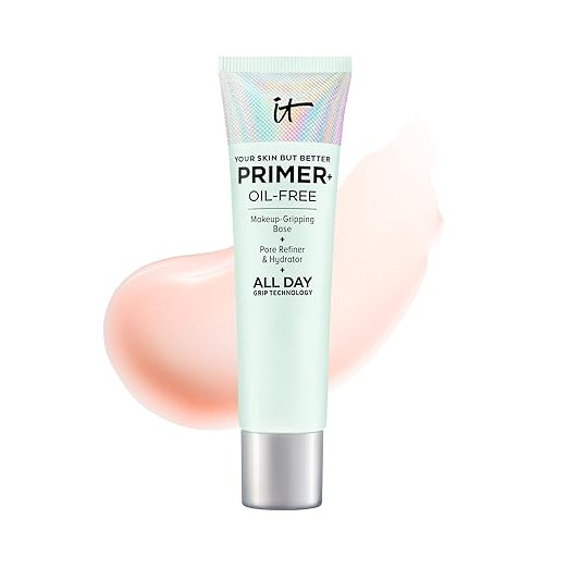 IT Cosmetics Your Skin But Better Makeup Primer+ - Extends Makeup Wear, Hydrates Skin, Refines th... | Amazon (US)