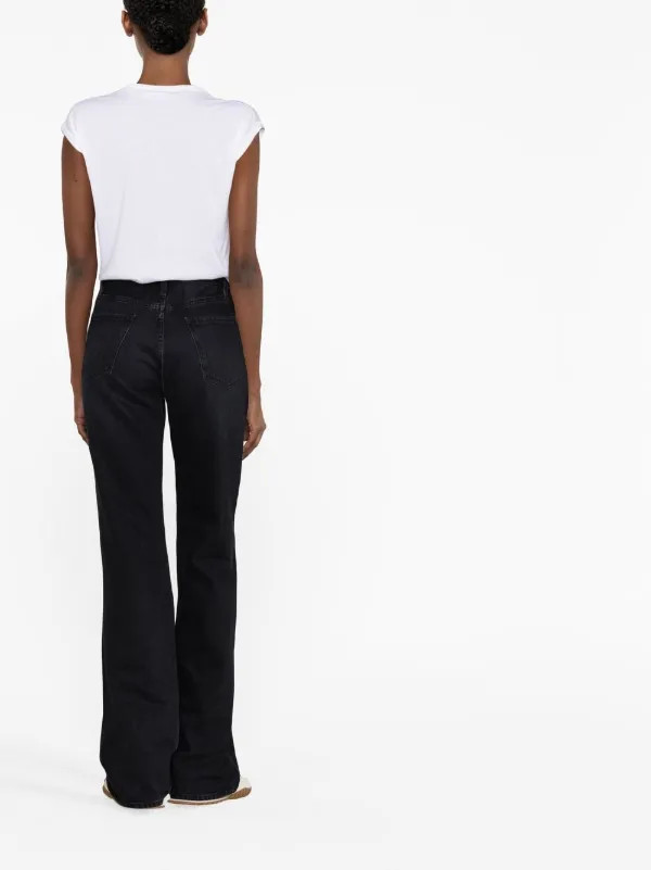 flared high-waist jeans | Farfetch Global