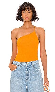 ASTR the Label Shay Bodysuit in Golden Amber from Revolve.com | Revolve Clothing (Global)