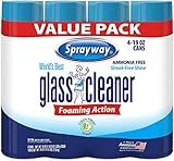 Amazon.com : Sprayway 443331 Ammonia Free Glass Cleaner, 19 Oz. (4-Pack) (Packaging May Vary) (4 ... | Amazon (US)