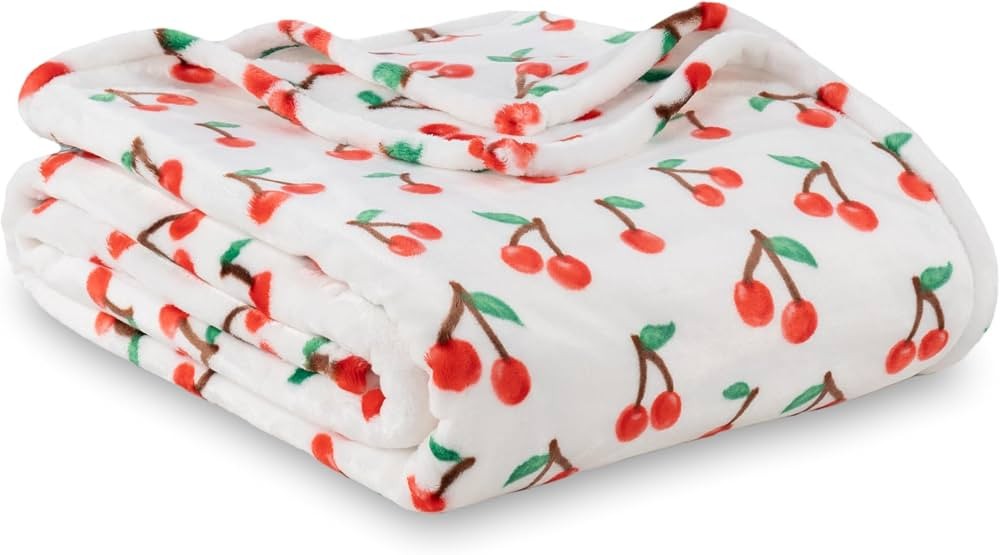 Berkshire Blanket-Classic Heavyweight Soft Printed VelvetLoft® Plush Throw Blanket, Cozy and Fuz... | Amazon (US)
