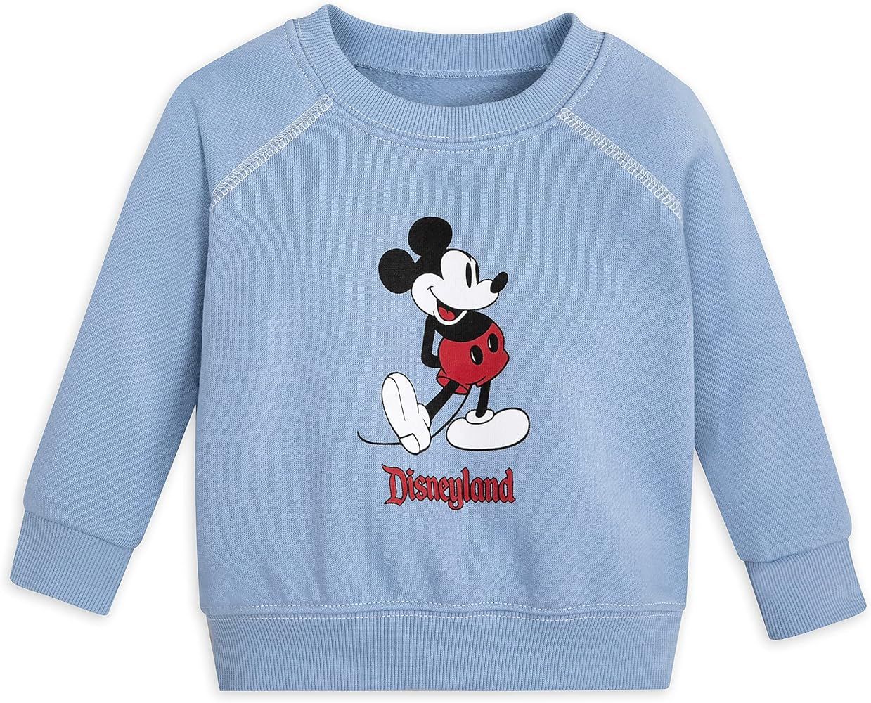 Disney Mickey Mouse Classic Sweatshirt for Baby – Disneyland – Blue | Amazon (US)