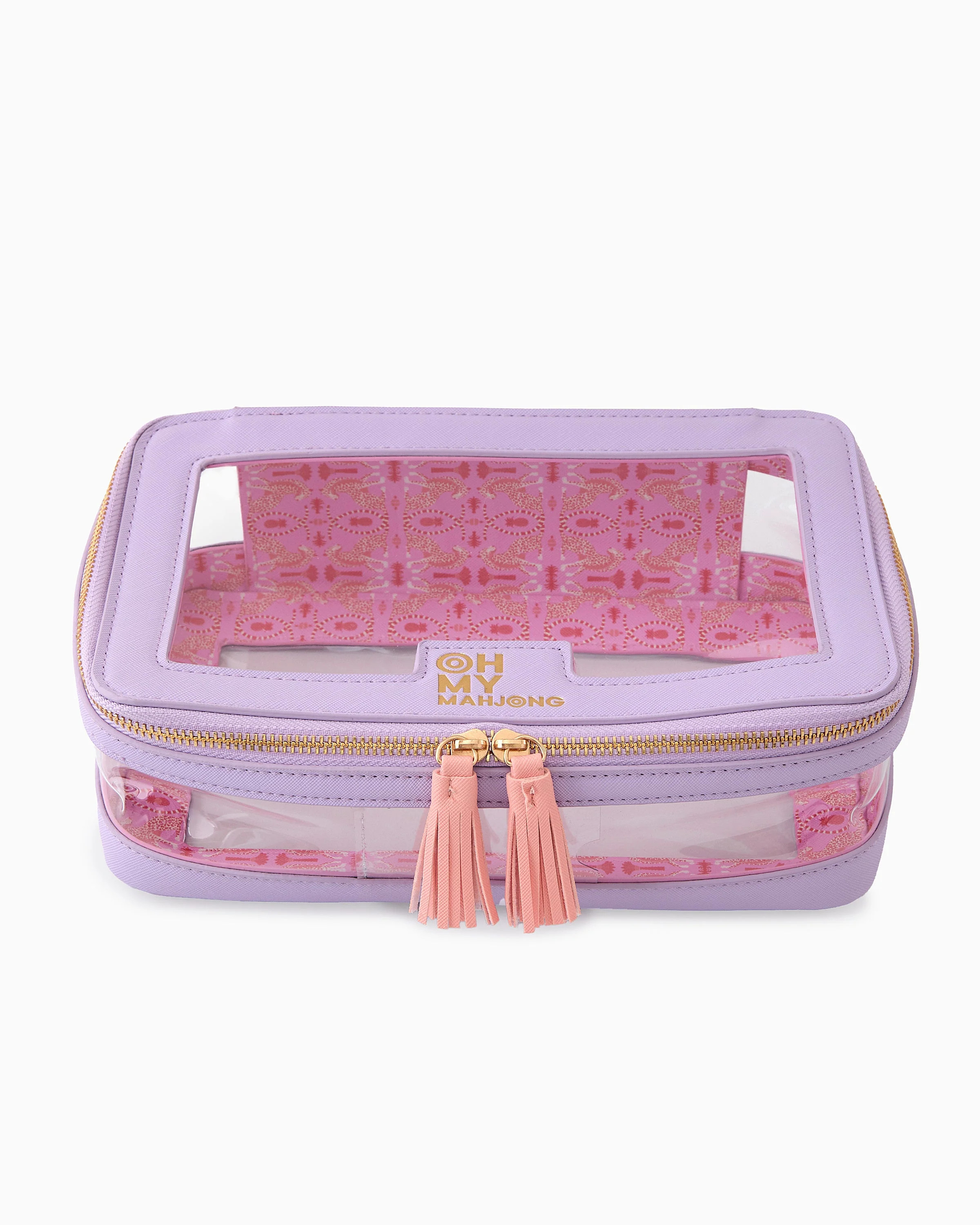 Lavender Tile Storage Bag | Oh My Mahjong