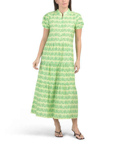 All Over Floral Button Up Maxi Shirt Dress | Casual Dresses  | Marshalls | Marshalls