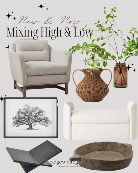 Mixing high and low home decor in your home to create a unique and eye catching esthetic! Luxe and affordable homes decor and furniture 

#LTKhome #LTKSeasonal #LTKstyletip