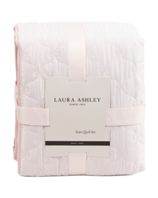 Bow Stitch Quilt Set | TJ Maxx