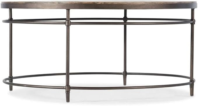 Hooker Furniture St. Armand 38" Round Coffee Table in Light Wood | Amazon (US)