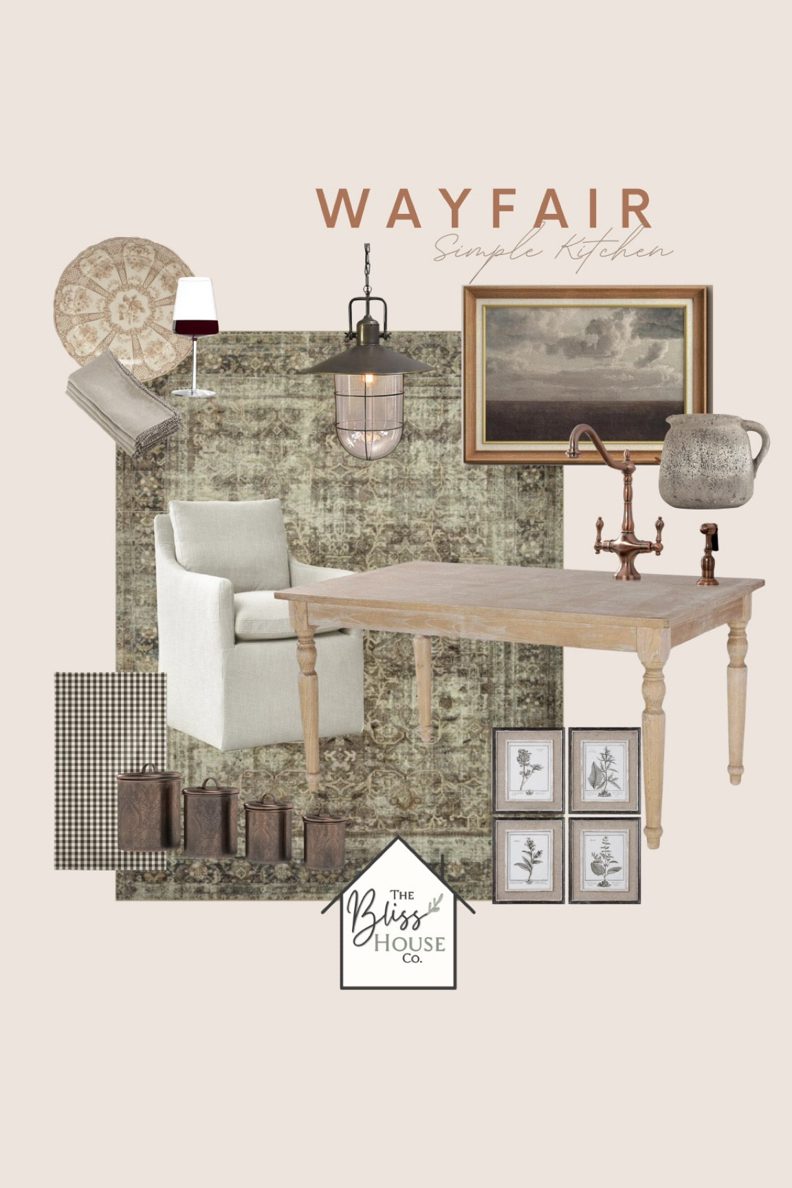 Transform your kitchen into a cozy, vintage-inspired haven with these beautiful pieces from Wayfair. From rustic canisters to elegant lighting, every detail brings warmth and charm to your space. ✨🏡🍽️

#LTKStyleTip #LTKHome #LTKxWayfair