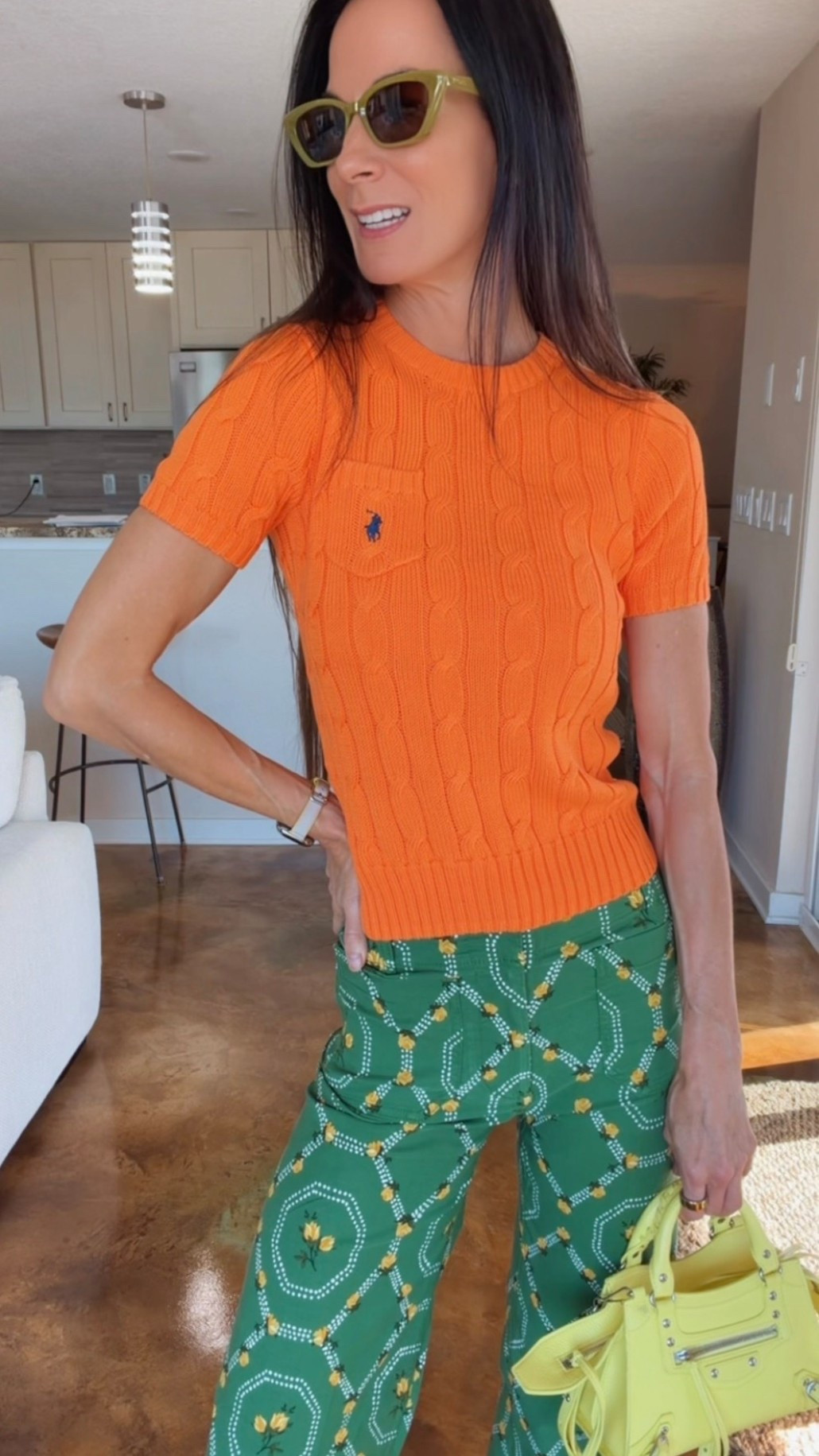 Bright, bold, and a little unexpected… just how I like it 💚🍊✨

Spring is officially calling and she said wear the color.
This combo? Playful, polished, and just enough statement to turn heads without even trying.

Proof that mixing color isn’t complicated… it’s confidence 💁🏼‍♀️

Wearing XS in sweater and 23 in pants!

#SpringStyle #ColorfulOutfits #OOTDStyle #ElevatedCasual #NicoleColeeStyle

#LTKootd #LTKdayinmylife #LTKgrwm