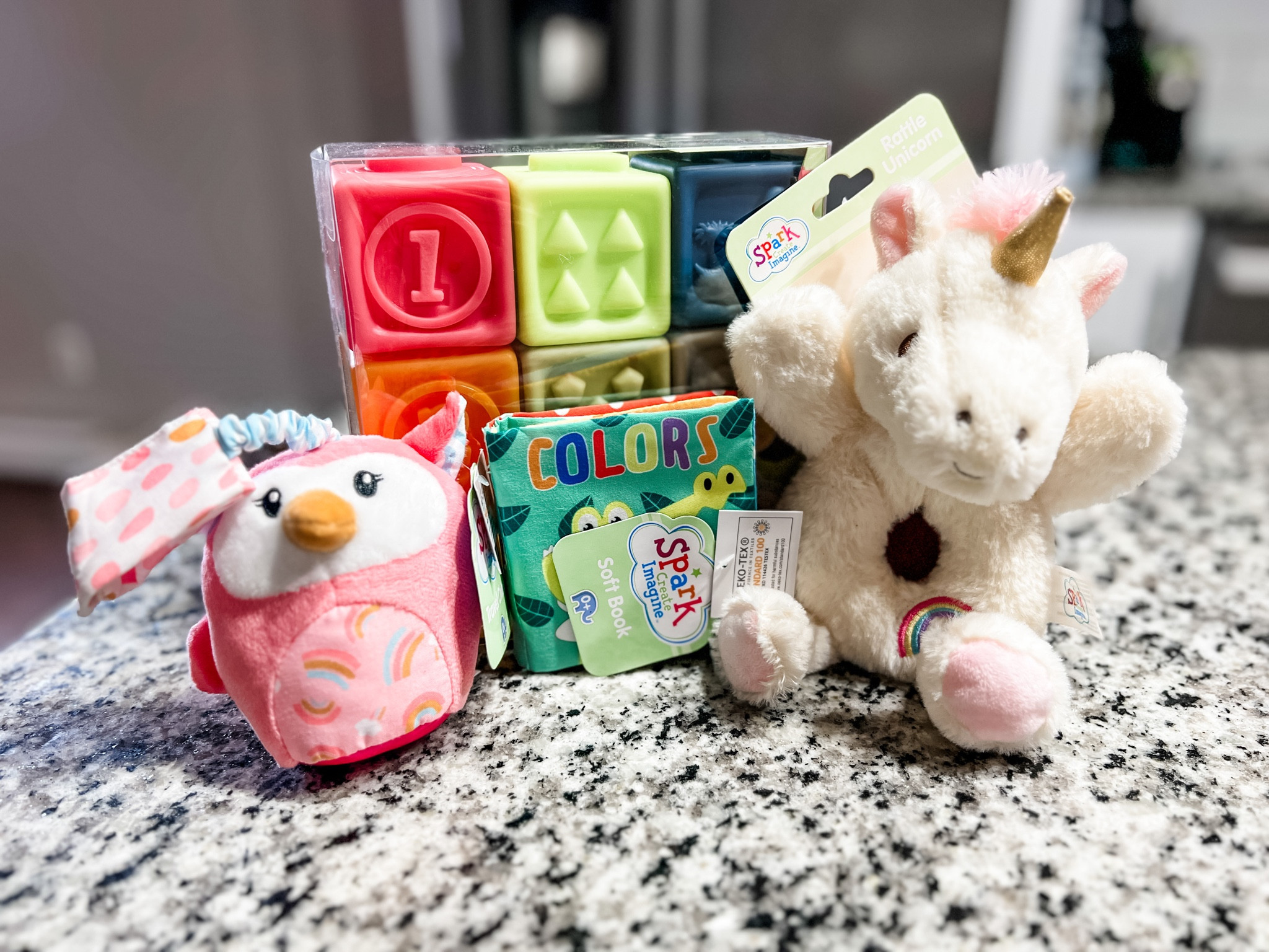 Spark create imagine rattle plush pals new arrivals