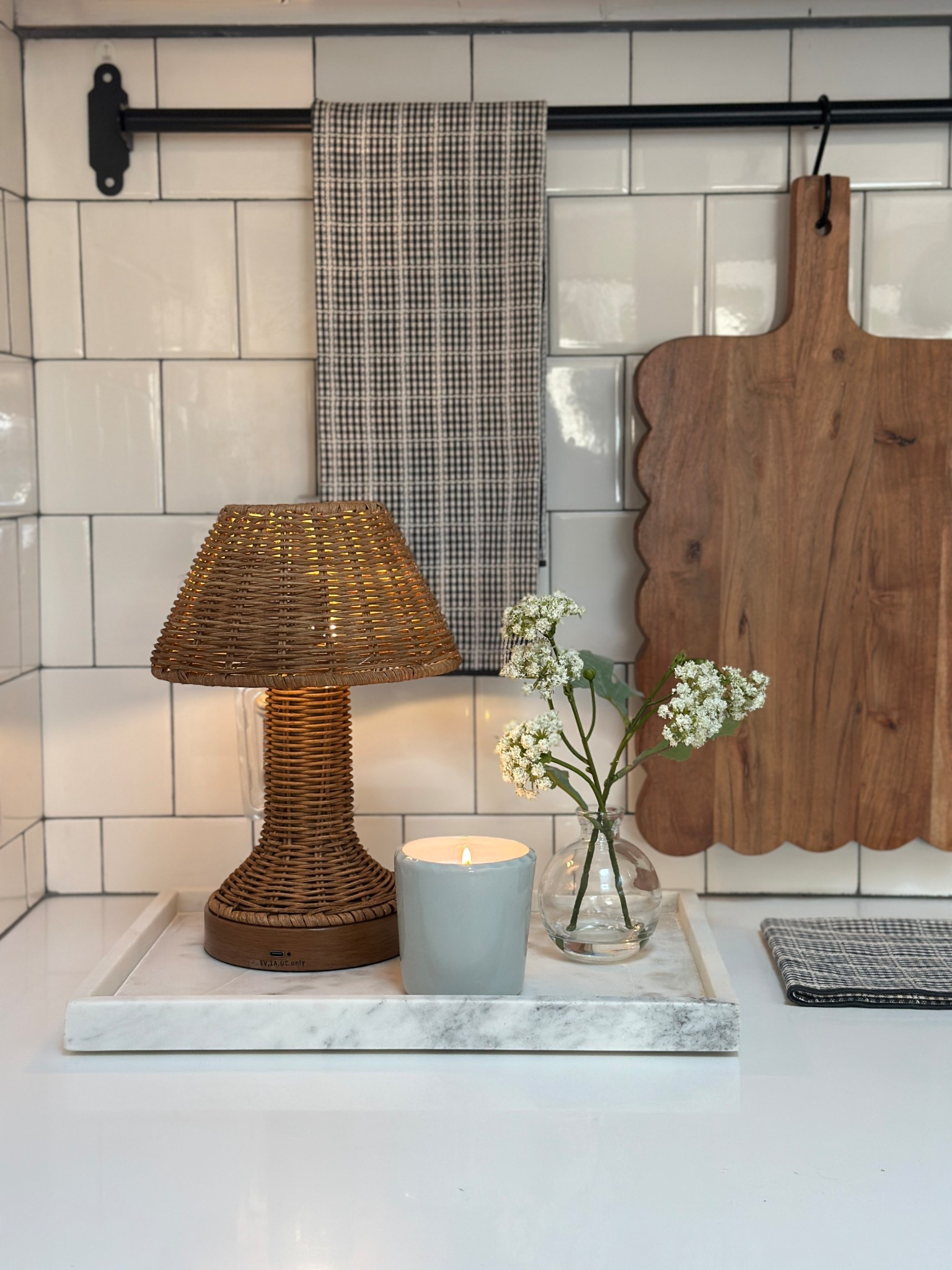 New counter top styling look transitioning to spring!

#LTKFindsUnder50 #LTKHome #LTKFindsUnder100