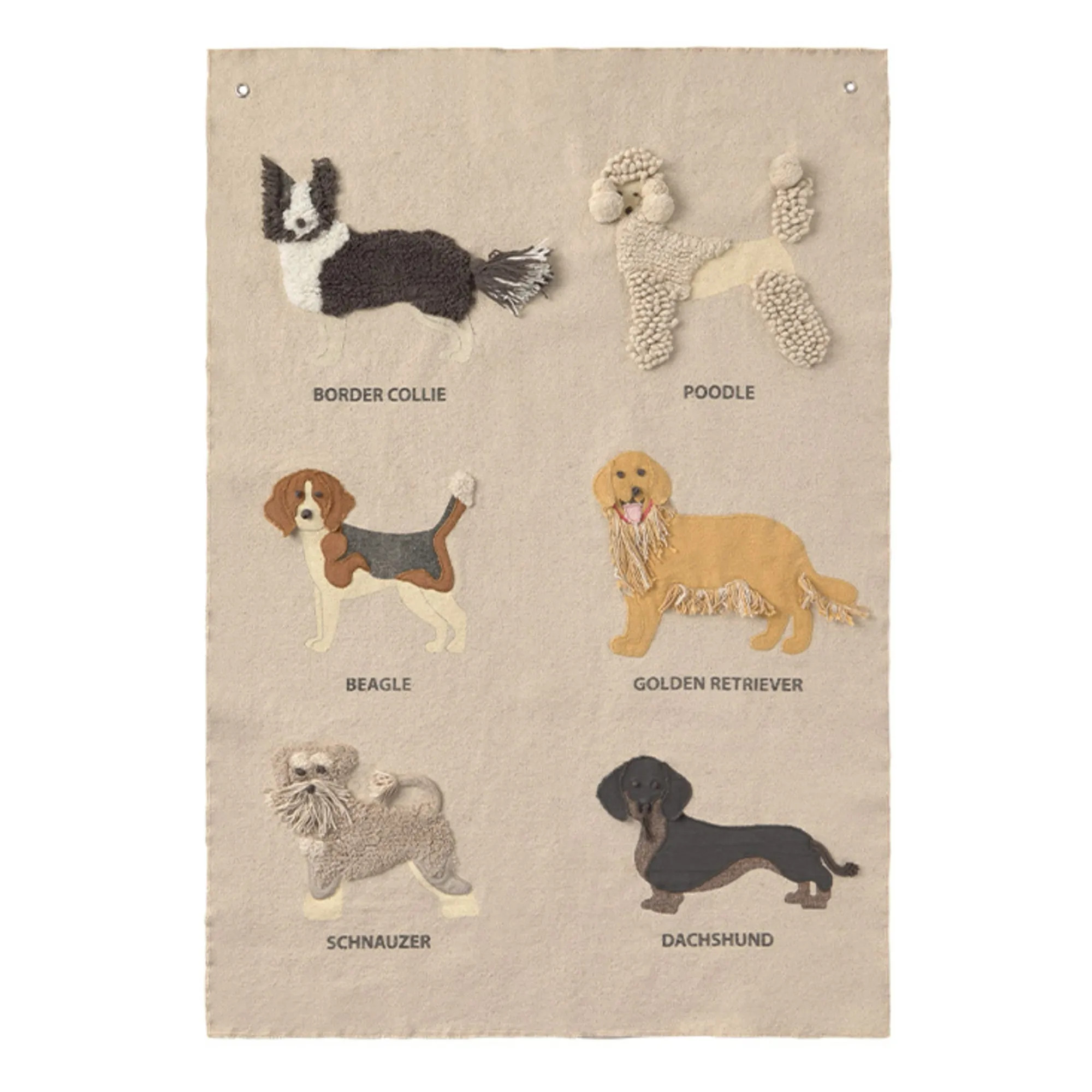 Wall hanging Dogs | Sand | Smallable