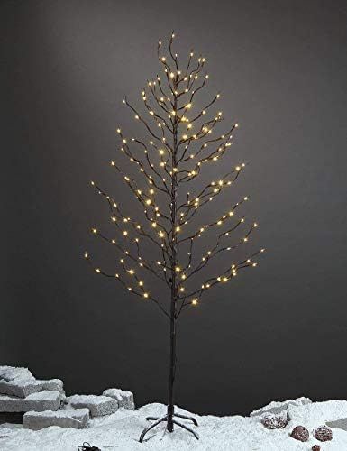 Amazon.com: LIGHTSHARE 5Ft 200L Lighted Star Light,Warm White, Brown Branch : Home & Kitchen | Amazon (US)