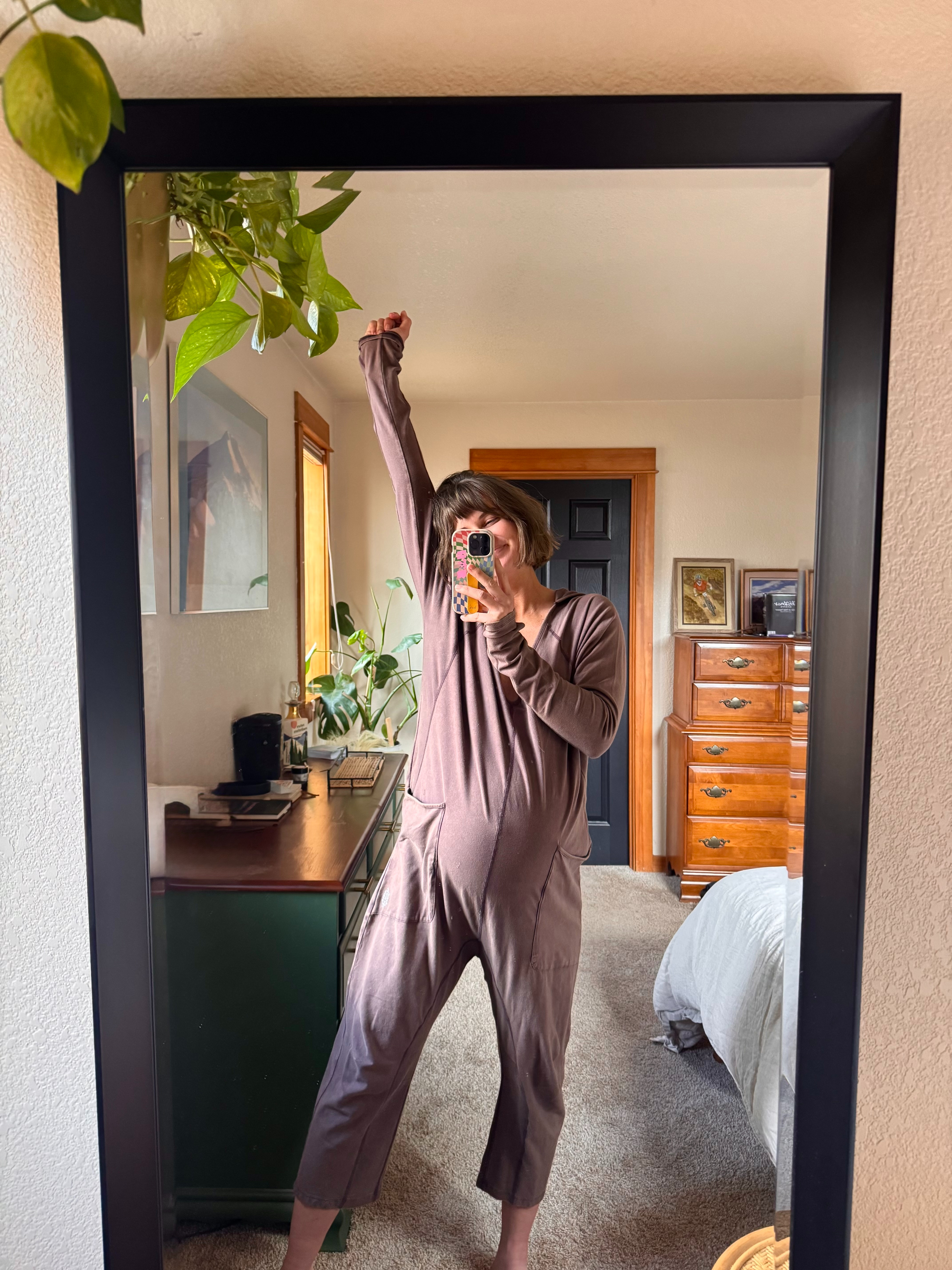 This Hot Shot long sleeve onesie has been a maternity favorite of mine. It’s soft, stretchy, and bump-friendly!  

 #LTKootd #LTKmorningroutine #LTKBump