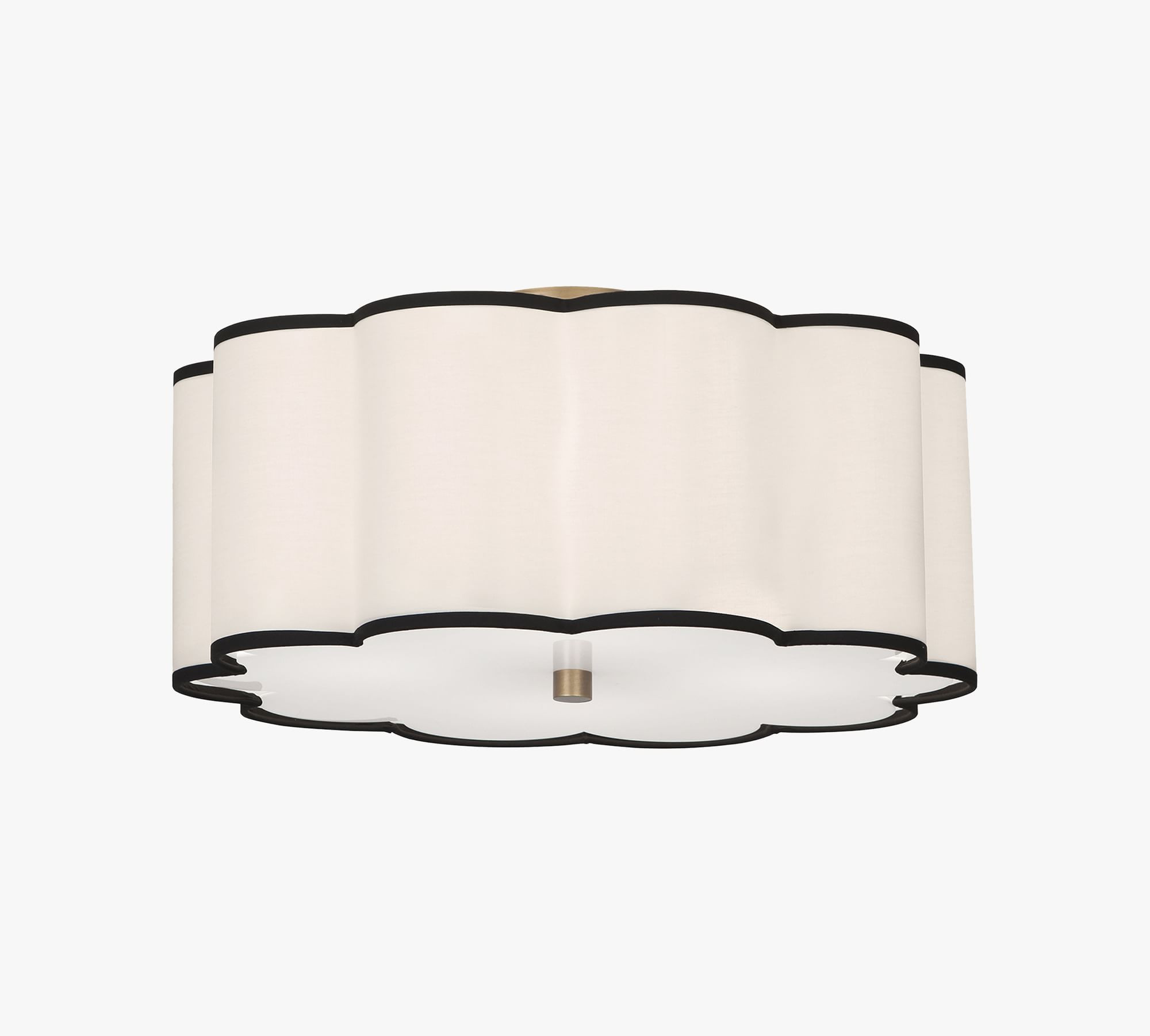 Tess Scalloped Flush Mount (16"-24") | Pottery Barn (US)