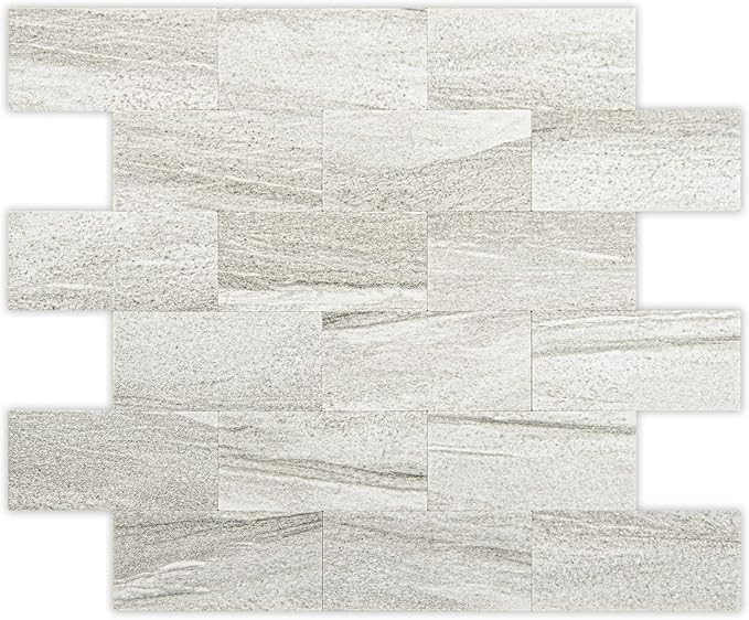 Art3d 10-Pack Peel and Stick Wall Tile for Backsplash, Stick on Stone Tile for Kitchen Bathroom F... | Amazon (US)