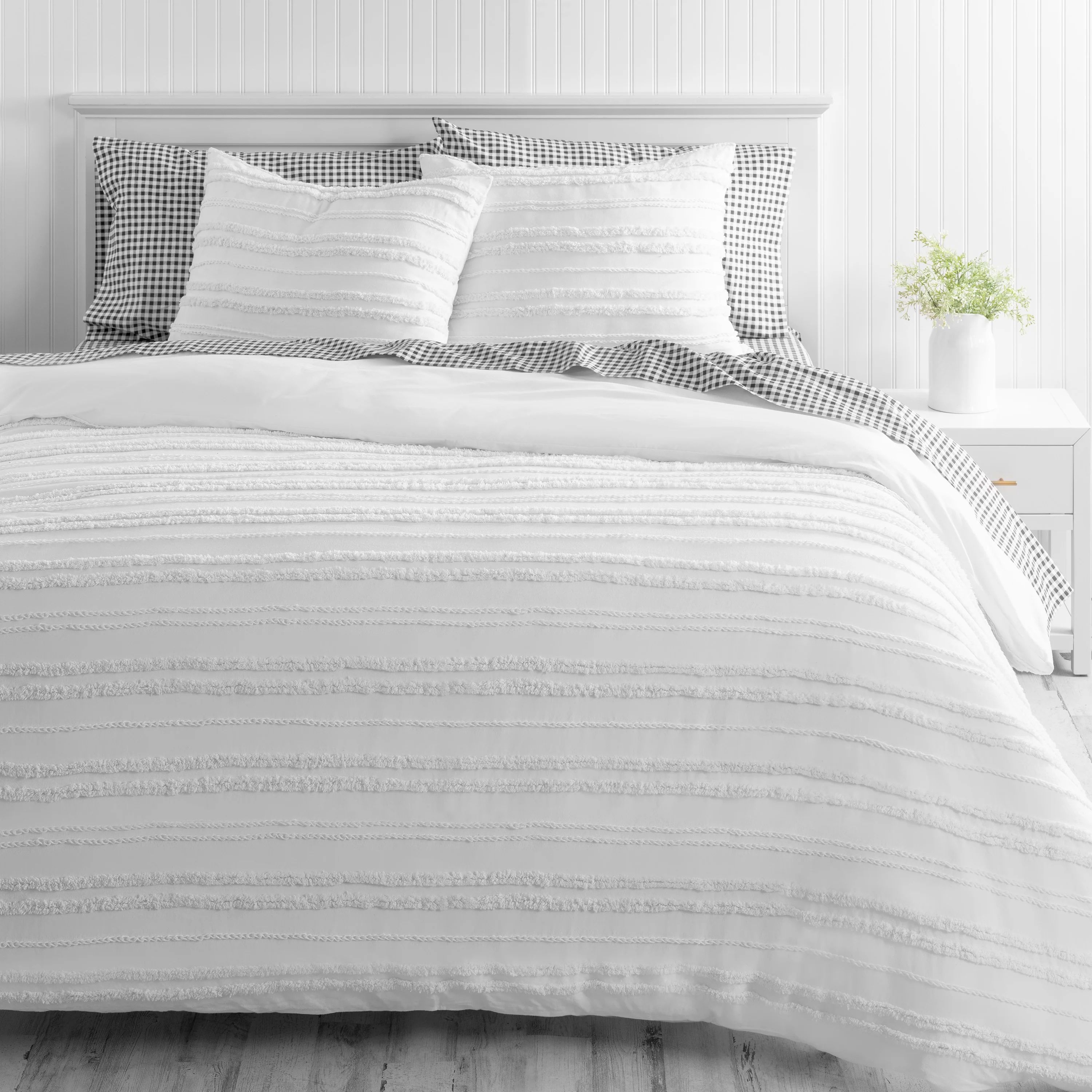 London Textured Stripe Comforter & Shams | Martha