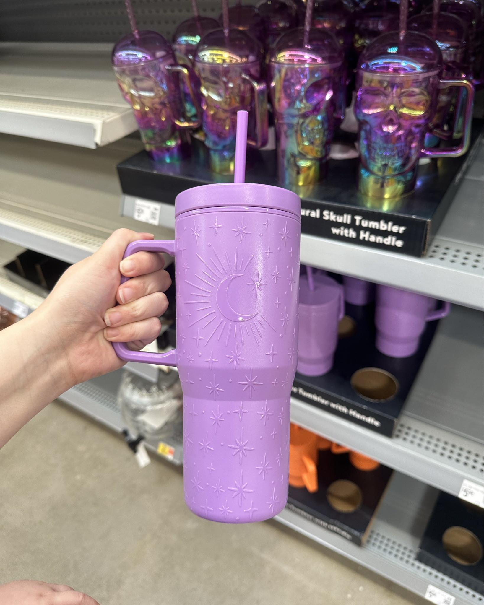 Walmart Skull tumblers with handle! How cute is the ghost tumbler?? 👻 

#LTKSeasonal #LTKFallSale #LTKHome