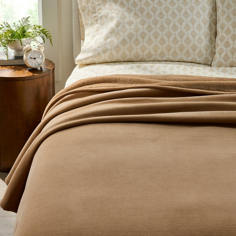 Better Homes &  Gardens Wexford Super Soft Luxury Chenille Blanket , King Size,  Dark Caramel | Walmart (US)