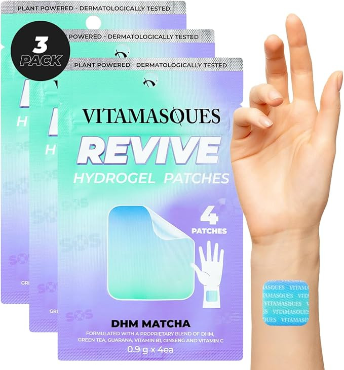 Vitamasques Recovery Patch, Reviveme Wellness Hydrogel Patch (3-Pack) - Revive Vitamin Patches wi... | Amazon (US)