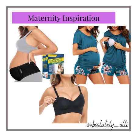 Maternity | maternity items | nursing bra | maternity pajamas | belly band 

#LTKbump #LTKfindsunder50 #LTKbaby