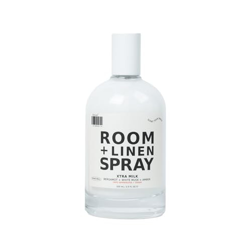 DedCool Room + Linen Spray in Xtra Milk | Natural Fabric & Linen Spray | Non-Toxic, Essential Oil Infused | Freshens Home, Bedding, Couch, Closet & Bath | 3 fl oz | Amazon (US)