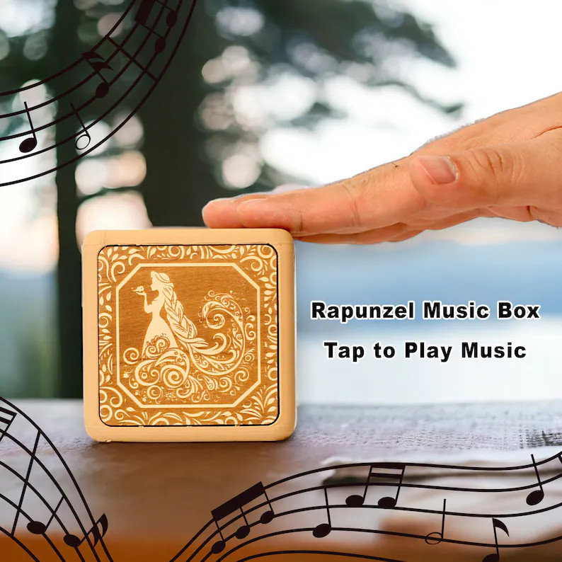 Rapunzel Music Box, Birthday Baby Shower Gift, Princess Gift for Daughter Toddler Niece Nephew, I... | Etsy (US)