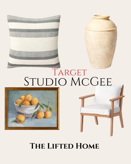 Last chance to grab these almost sold out pieces from Studio McGee for Target! 

#furniture #homedecor #chairs #vase #painting #wallart #throwpillows  

#LTKfamily #LTKSeasonal #LTKhome