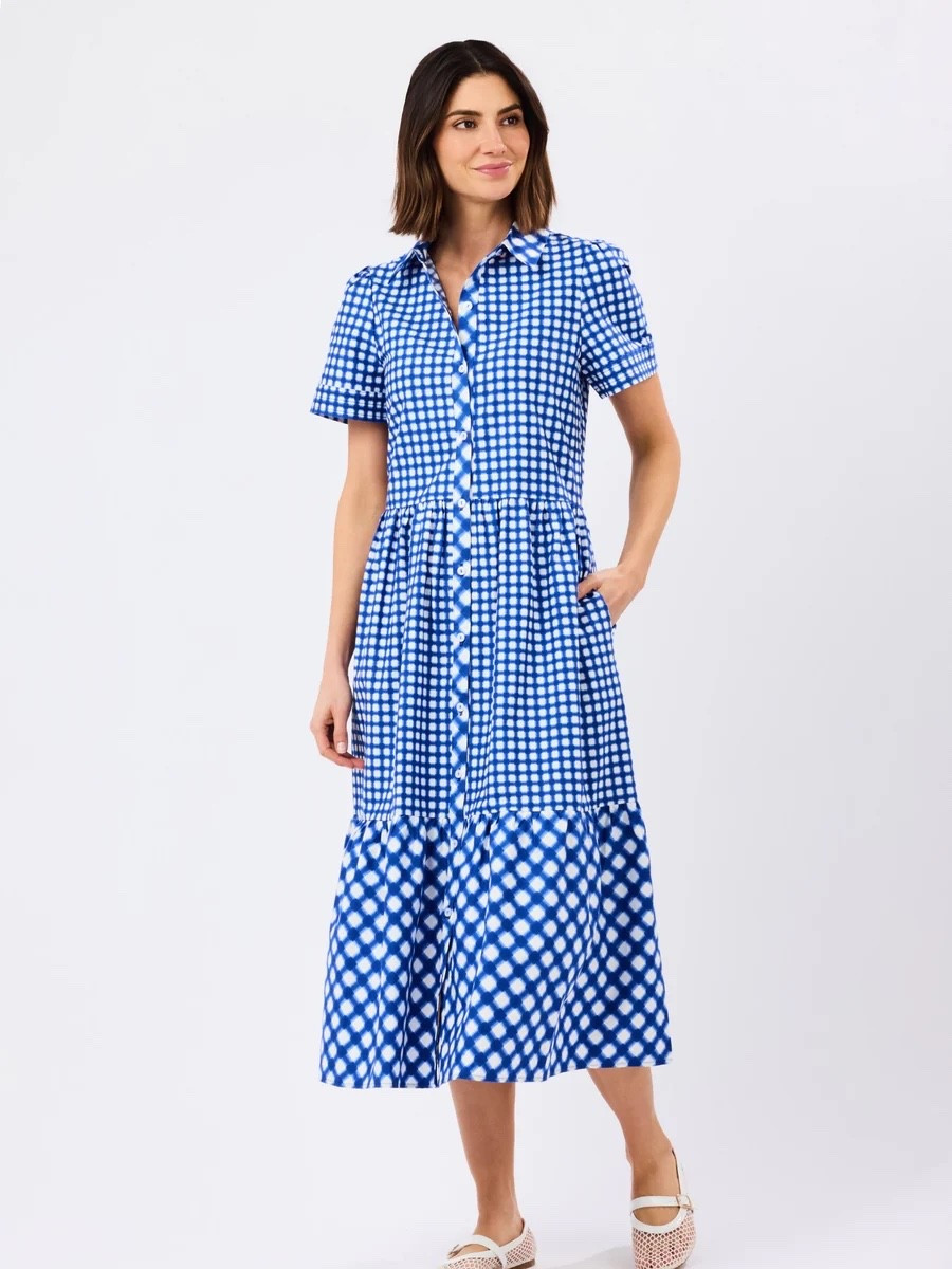 This #dress go to #summerdress #under100  #gotodress #blueandwhitedress #mididress #gighamdress

#LTKMothersDay #LTKTall #LTKMidsize