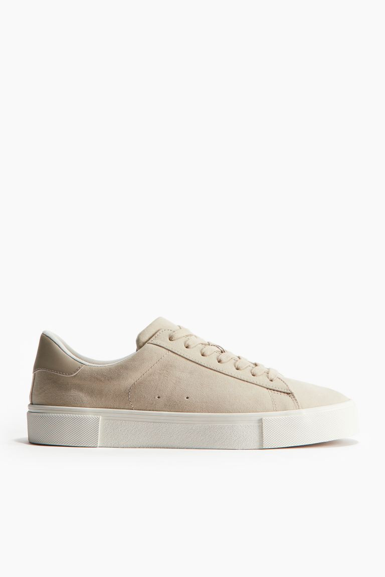 Sneakers - No heel - Light beige - Men | H&M US | H&M (US + CA)