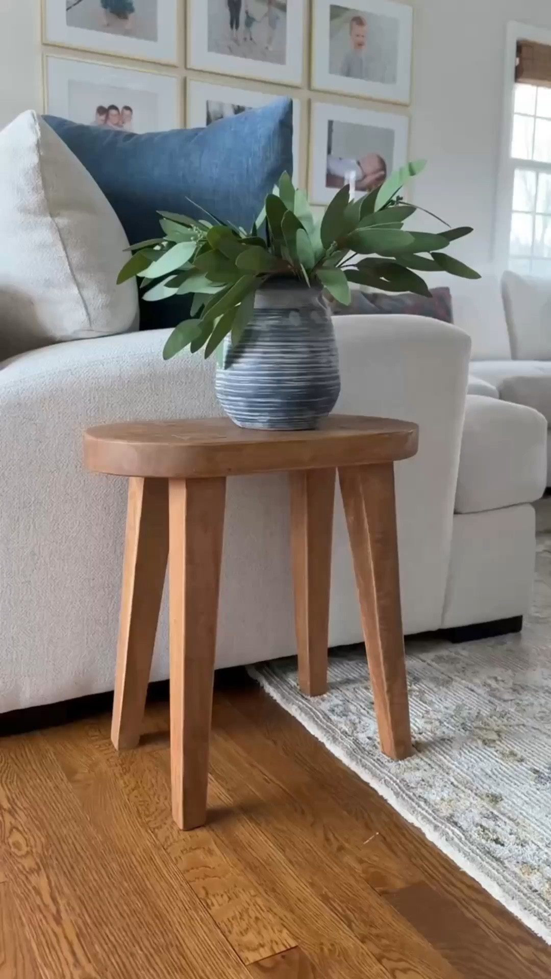 This neutral wood accent table is a perfect option for a side table. It goes with everything and adds a perfect amount of warmth  

#LTKHome